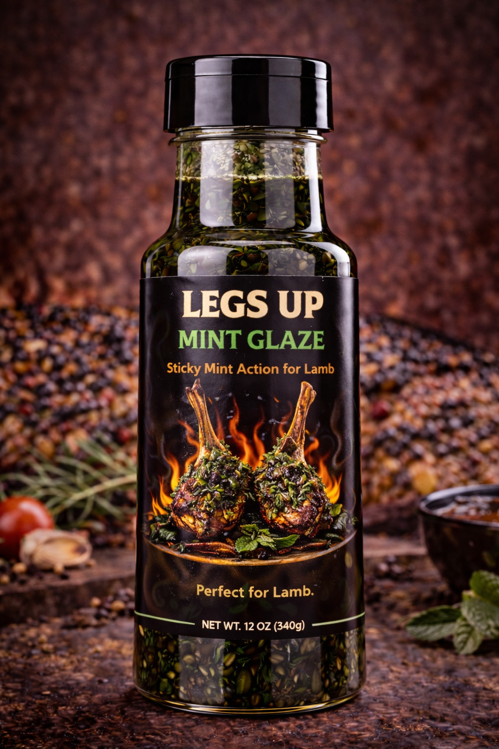 Legs Up Mint Glaze bottle